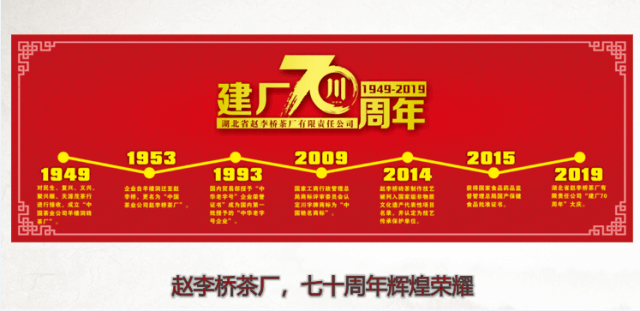 趙李橋茶廠(chǎng)的輝煌七十年